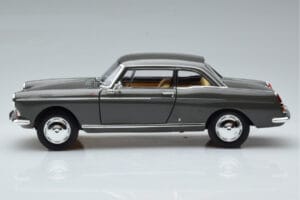 Peugeot 404 Coupe Graphite Szary Norev 1:18 184834 Metal — zdjęcie 4 z 7