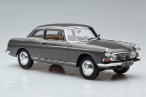 Peugeot 404 Coupe Graphite Szary Norev 1:18 184834 Metal — zdjęcie 5 z 7
