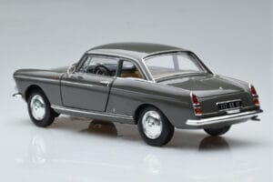 Peugeot 404 Coupe Graphite Szary Norev 1:18 184834 Metal — zdjęcie 6 z 7