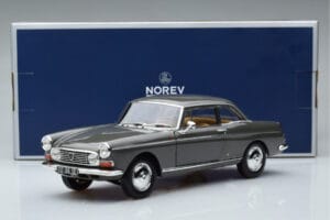 Peugeot 404 Coupe Graphite Szary Norev 1:18 184834 Metal — zdjęcie 7 z 7