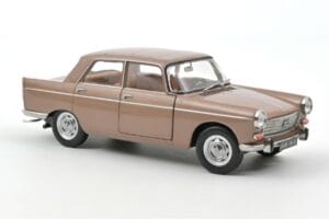 Peugeot 404 Z Przyczepą Kempingową Henon Norev 1:18 184837 Metal — zdjęcie 2 z 7
