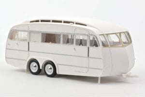 Peugeot 404 Z Przyczepą Kempingową Henon Norev 1:18 184837 Metal — zdjęcie 4 z 7