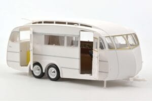 Peugeot 404 Z Przyczepą Kempingową Henon Norev 1:18 184837 Metal — zdjęcie 5 z 7
