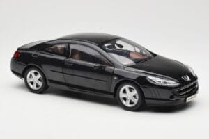 Peugeot 407 Coupe Czarny Norev 1:18 184752 Metal — zdjęcie 6 z 8