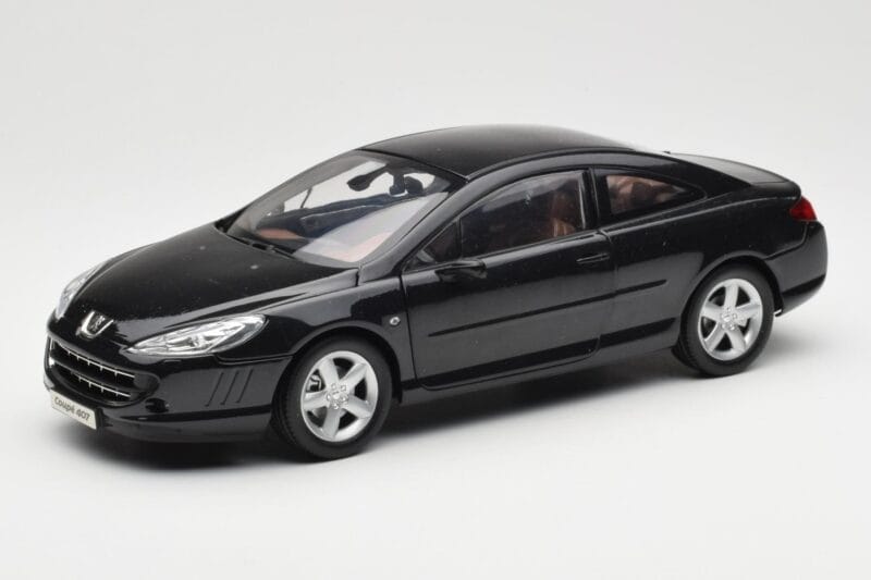 Peugeot 407 Coupe Czarny Norev 1:18 184752 Metal