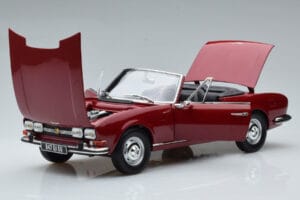 Peugeot 504 Kabriolet Czerwony Norev 1:18 184818 Metal — zdjęcie 2 z 8