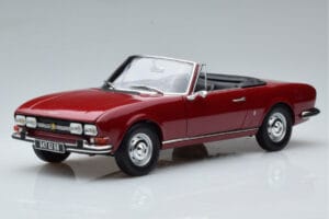 Peugeot 504 Kabriolet Czerwony Norev 1:18 184818 Metal