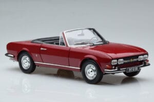 Peugeot 504 Kabriolet Czerwony Norev 1:18 184818 Metal — zdjęcie 6 z 8