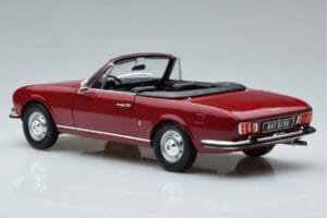Peugeot 504 Kabriolet Czerwony Norev 1:18 184818 Metal — zdjęcie 7 z 8