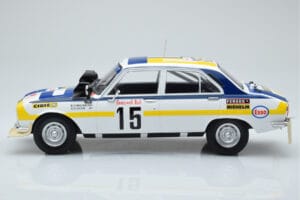 Peugeot 504 Ti #15 B. Consten Rally Morocco 1975 IXO 1:18 18RMC044C Metal — zdjęcie 3 z 6