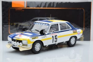 Peugeot 504 Ti #15 B. Consten Rally Morocco 1975 IXO 1:18 18RMC044C Metal — zdjęcie 6 z 6