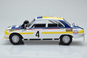 Peugeot 504 Ti #4 T. Makinen / H. Liddon Rally Morocco 1975 IXO 1:18 18RMC044B Metal — zdjęcie 3 z 6