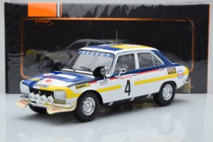 Peugeot 504 Ti #4 T. Makinen / H. Liddon Rally Morocco 1975 IXO 1:18 18RMC044B Metal — zdjęcie 6 z 6
