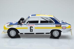 Peugeot 504 Ti #6 H. Mikkola / A. Hertz Rally Morocco 1975 IXO 1:18 18RMC044A Metal — zdjęcie 3 z 6