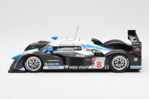 Peugeot 908 HDI FAP LMP1 #8 M. Lamy / S. Sarrazin / A. Wurz 5th Place 24 Hours of Le Mans 2008 Minichamps 1:18 150081208 Meta — zdjęcie 3 z 6