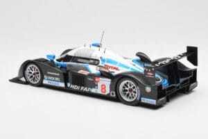 Peugeot 908 HDI FAP LMP1 #8 M. Lamy / S. Sarrazin / A. Wurz 5th Place 24 Hours of Le Mans 2008 Minichamps 1:18 150081208 Meta — zdjęcie 5 z 6