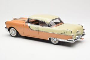 Pontiac Star Chief Hardtop Czerwony Biały Sun Star 1:18 5043 Metal — zdjęcie 7 z 8