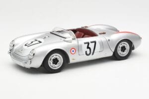 Porsche 550 RS Spyder #37 H. Polensky / R. von Frankenberg 24 Hours of Le Mans 1955 Schuco 1:18 450033400 Metal