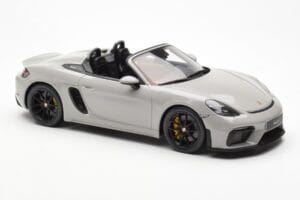 Porsche 718 Spyder Crayon Szary GT Spirit 1:18 GT436 Żywica — zdjęcie 4 z 6