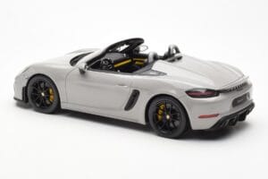 Porsche 718 Spyder Crayon Szary GT Spirit 1:18 GT436 Żywica — zdjęcie 5 z 6