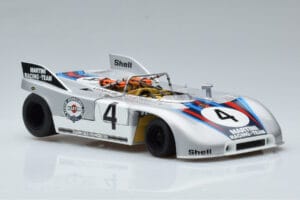 Porsche 908/03 #4 V. Elford / G. Larrousse 1000km Nurburgring 1971 AUTOart 1:18 87181 Metal — zdjęcie 5 z 8