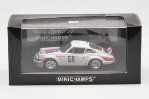 Porsche 911 2.8 Carrera RSR Brumos #59 P. Gregg / H. Haywood Winner 24 Hours of Daytona 1973 Minichamps 1:43 430736959 Metal — zdjęcie 4 z 4