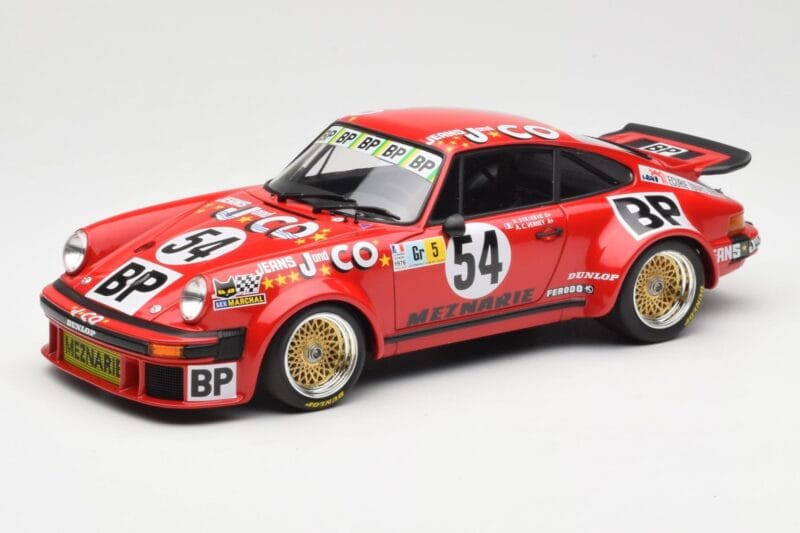 Porsche 911 934 #54 H. Striebig / A-C. Verney 24 Hours of Le Mans 1976 Minichamps 1:18 153766454 Metal