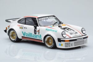 Porsche 911 934 Vaillant #6 B. Wollek Norisring EGT 1976 Minichamps 1:18 155766496 Metal — zdjęcie 4 z 6