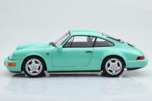 Porsche 911 964 Carrera 2 Mint Zielony Norev 1:18 187327 Metal — zdjęcie 5 z 8