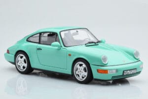 Porsche 911 964 Carrera 2 Mint Zielony Norev 1:18 187327 Metal — zdjęcie 6 z 8