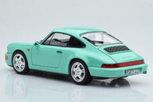 Porsche 911 964 Carrera 2 Mint Zielony Norev 1:18 187327 Metal — zdjęcie 7 z 8