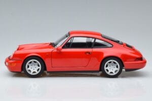 Porsche 911 964 Carrera 2 Czerwony Norev 1:18 187320 Metal — zdjęcie 4 z 7