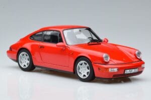 Porsche 911 964 Carrera 2 Czerwony Norev 1:18 187320 Metal — zdjęcie 5 z 7