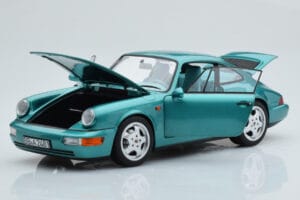 Porsche 911 964 Carrera 2 Wimbledon Zielony Norev 1:18 187329 Metal — zdjęcie 2 z 8
