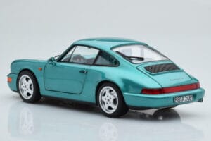 Porsche 911 964 Carrera 2 Wimbledon Zielony Norev 1:18 187329 Metal — zdjęcie 7 z 8
