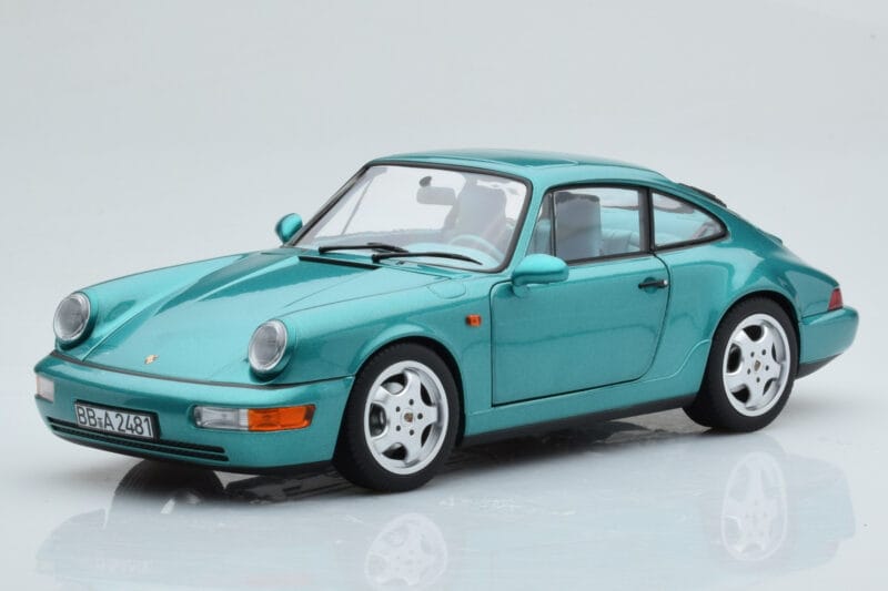 Porsche 911 964 Carrera 2 Wimbledon Zielony Norev 1:18 187329 Metal