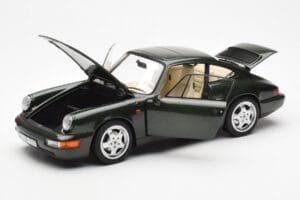 Porsche 911 964 Carrera 4 Zielony Metaliczny Asia Exclusive Norev 1:18 187326 Metal — zdjęcie 2 z 8