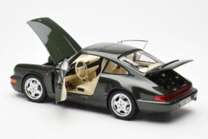 Porsche 911 964 Carrera 4 Zielony Metaliczny Asia Exclusive Norev 1:18 187326 Metal — zdjęcie 5 z 8