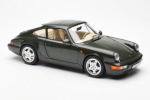 Porsche 911 964 Carrera 4 Zielony Metaliczny Asia Exclusive Norev 1:18 187326 Metal — zdjęcie 6 z 8