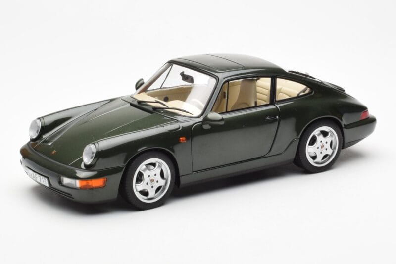Porsche 911 964 Carrera 4 Zielony Metaliczny Asia Exclusive Norev 1:18 187326 Metal