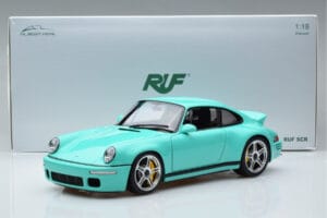 Porsche 911 964 RUF SCR Pearl Mint Zielony Almost Real 1:18 880206 Metal — zdjęcie 10 z 10