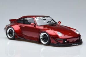 Porsche 911 964 RWB Duck Tail Candy Apple GT Spirit 1:18 GT759 Żywica — zdjęcie 4 z 6