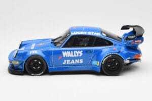 Porsche 911 964 RWB Osho Arrow Niebieski GT Spirit 1:18 GT448 Żywica — zdjęcie 3 z 6