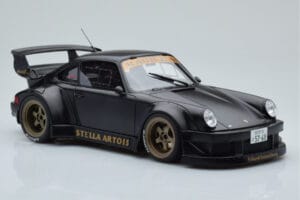 Porsche 911 964 RWB Stella Artois Czarny GT Spirit 1:18 GT421 Żywica — zdjęcie 4 z 6