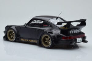 Porsche 911 964 RWB Stella Artois Czarny GT Spirit 1:18 GT421 Żywica — zdjęcie 5 z 6