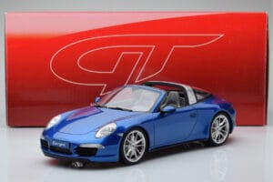 Porsche 911 991 4S Targa Niebieski GT Spirit 1:18 GT037 Żywica — zdjęcie 5 z 5