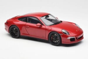 Porsche 911 991 Carrera GTS Carmine Czerwony Schuco 1:18 450039000 Metal — zdjęcie 6 z 8