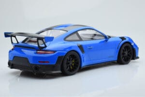 Porsche 911 GT2 RS 991.2 Weissach Package Niebieski Czarne Felgi Magnezowe Minichamps 1:18 153068316 Metal — zdjęcie 2 z 6