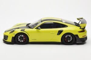 Porsche 911 991.2 GT2 RS Jasny Zielony Z Czarnymi Felgami Magnezowymi Minichamps 1:18 155068300 Metal — zdjęcie 3 z 6