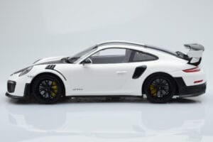 Porsche 911 GT2 RS 991.2 Weissach Package Biały Czarne Felgi Magnezowe Minichamps 1:18 153068309 Metal — zdjęcie 3 z 6